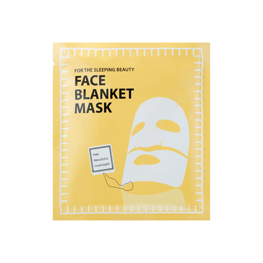 에코유어스킨 페이스 블랑킷 마스크 1box (5ea)